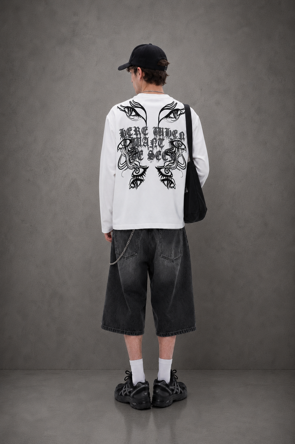 Chosen White Waffle T-shirt