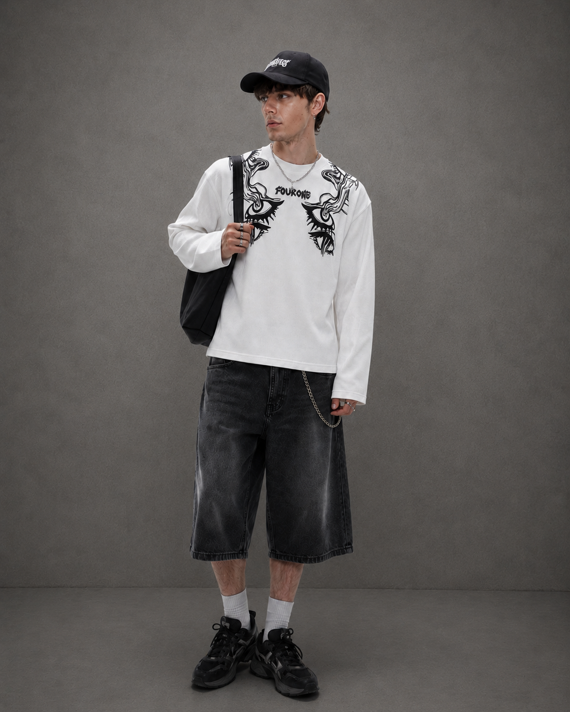 Chosen White Waffle T-shirt