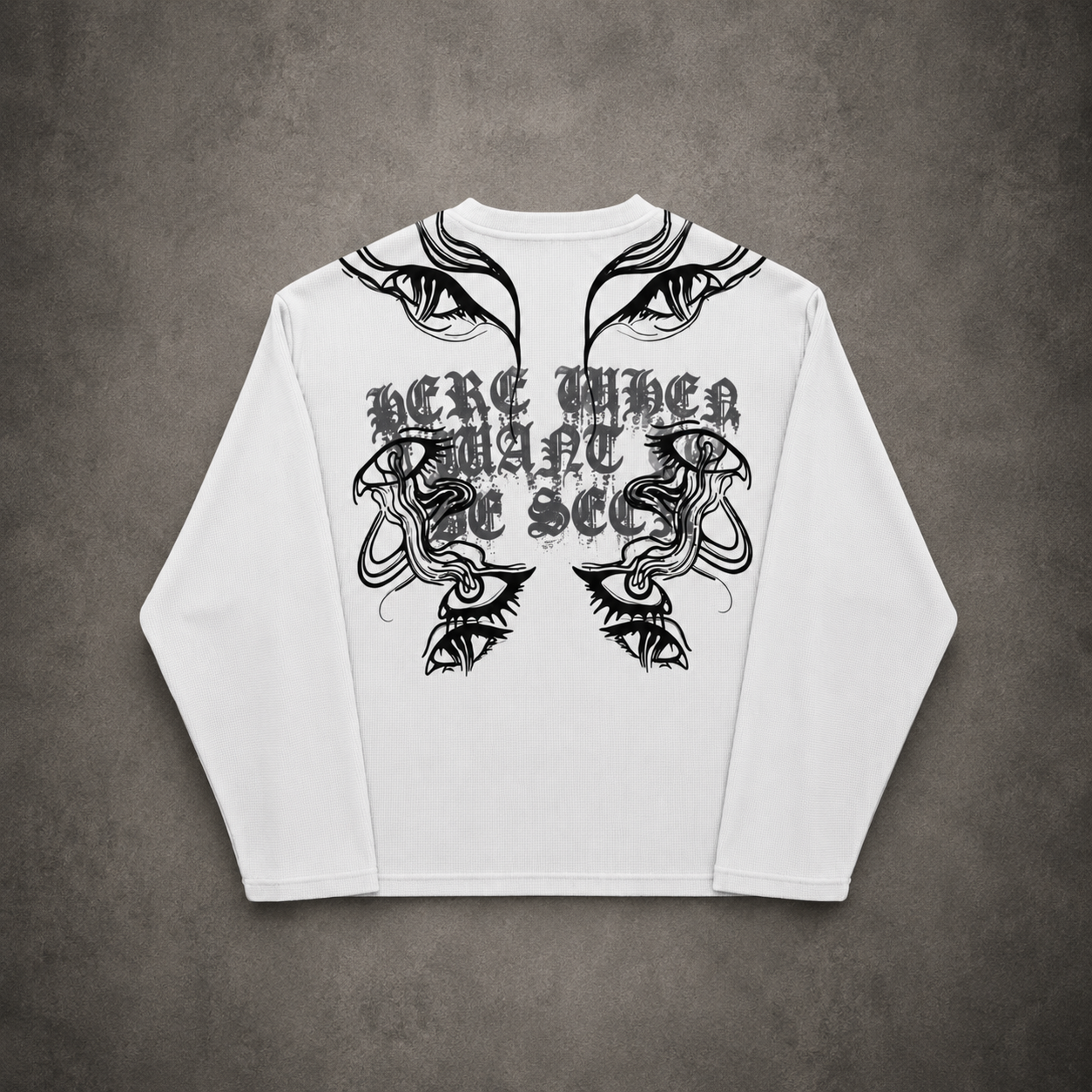 Chosen White Waffle T-shirt