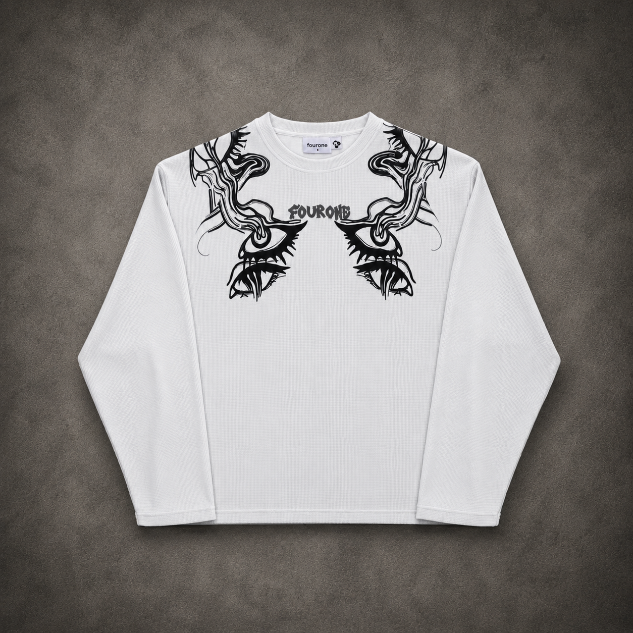 Chosen White Waffle T-shirt