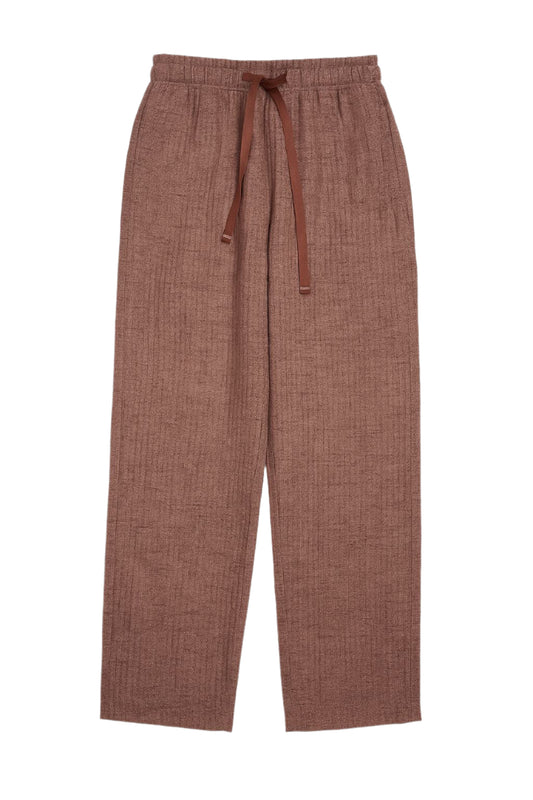 BROWN TWEED PANTS