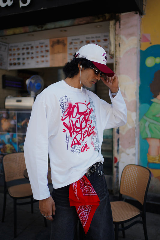 White Full Sleeve T-shirt God's Masterpiece