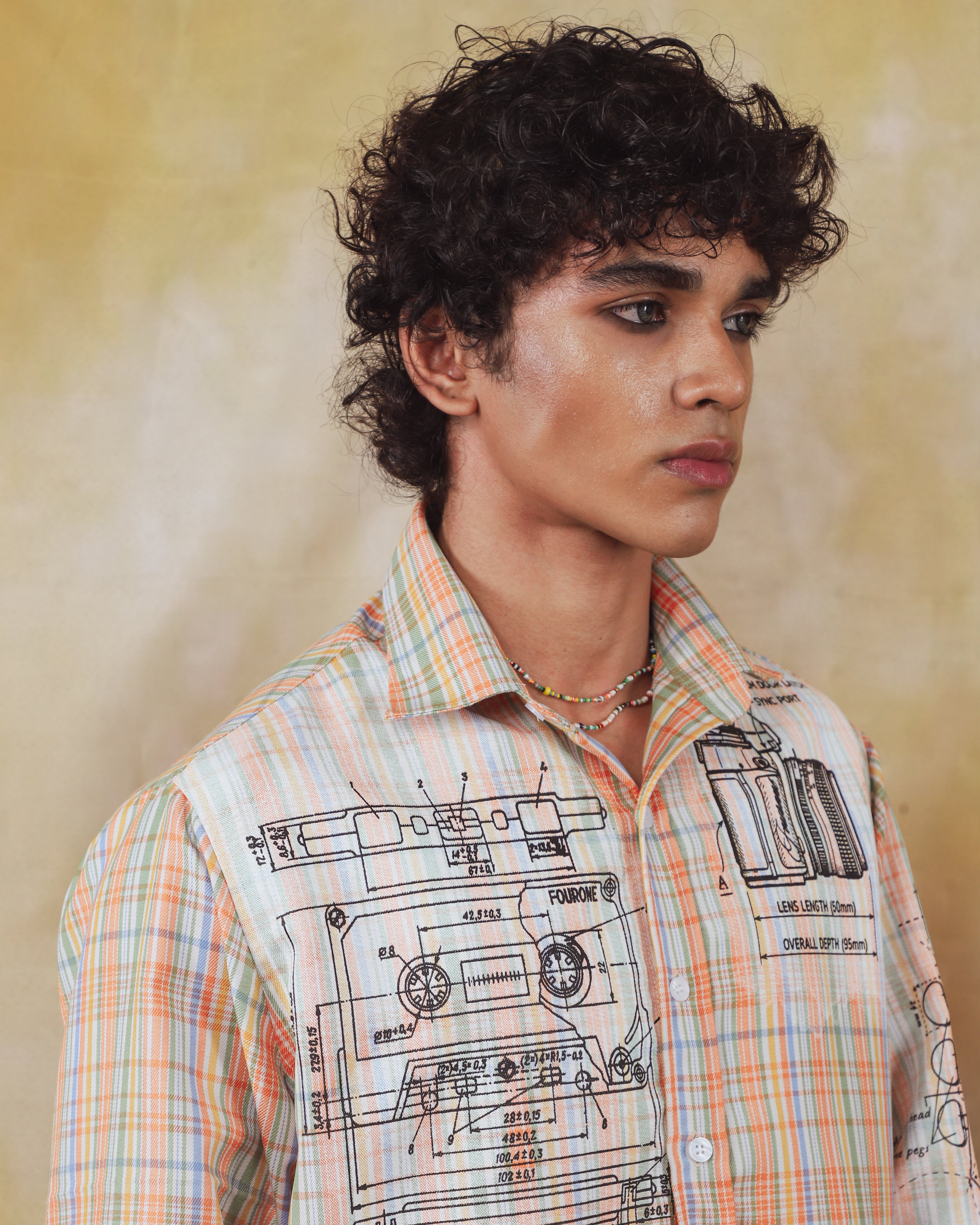 Checkered Blueprint Shirt