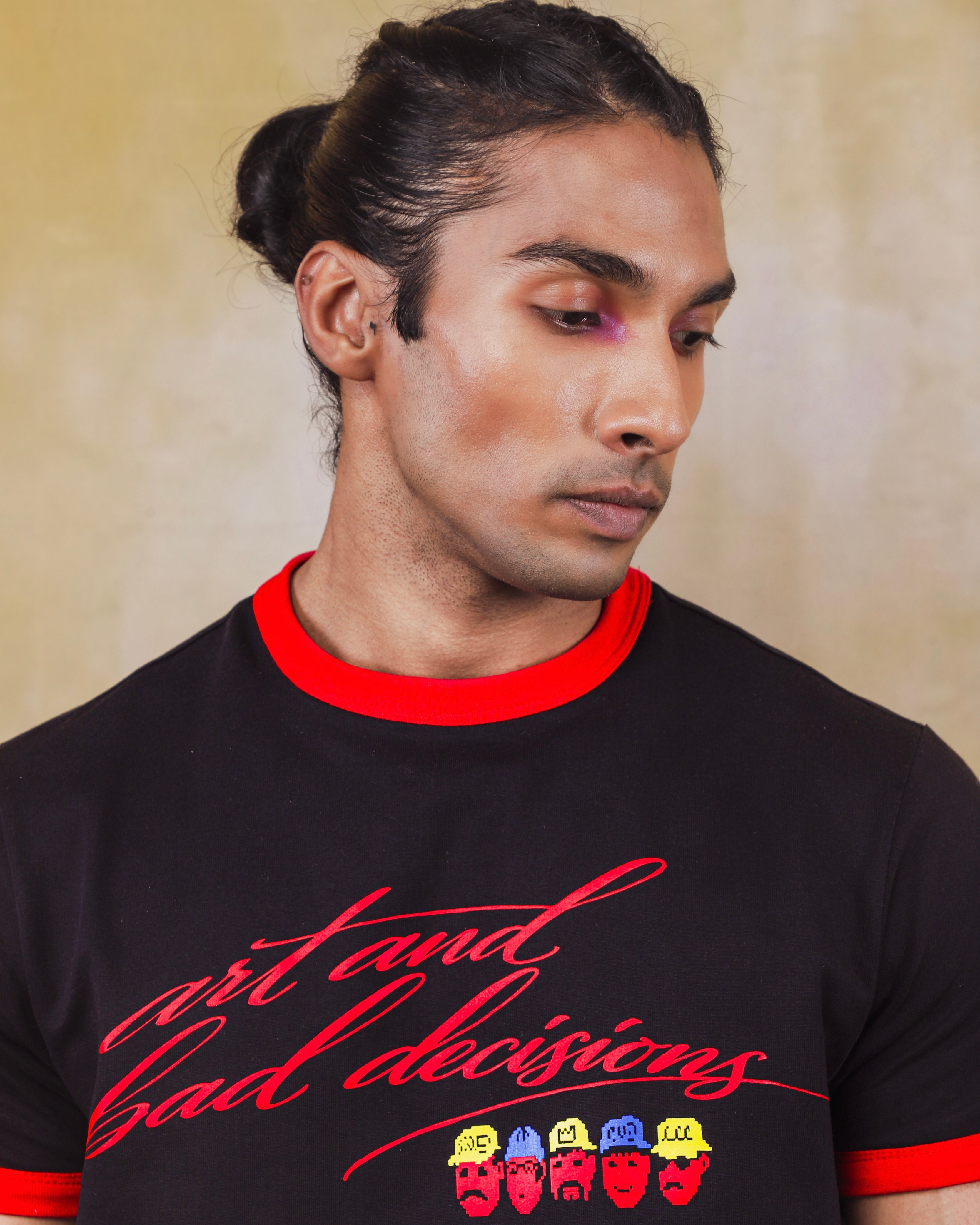 Bad Decisions Ringer T-shirt