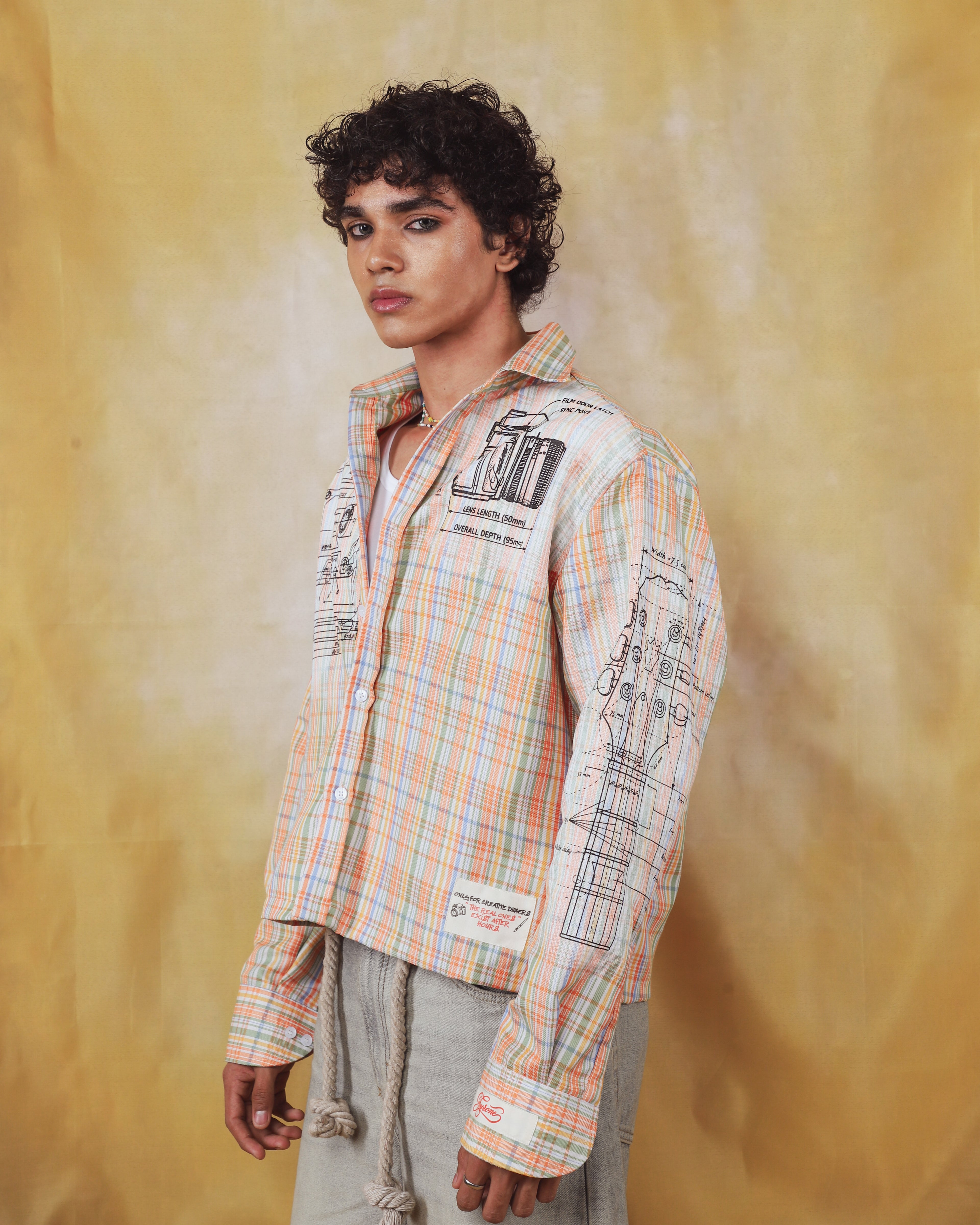 Checkered Blueprint Shirt