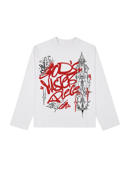 A God's Masterpiece Full Sleeve Graphic Tee