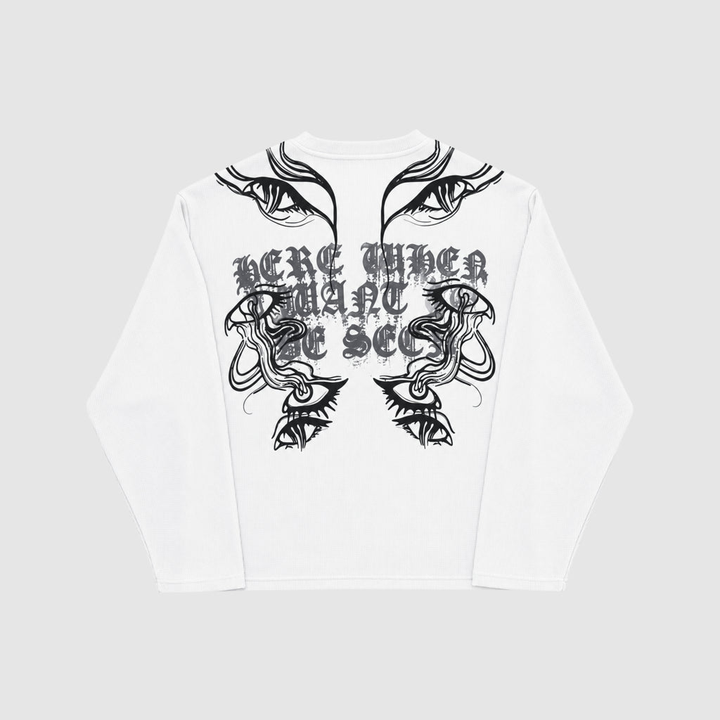 Chosen White Waffle Tshirt