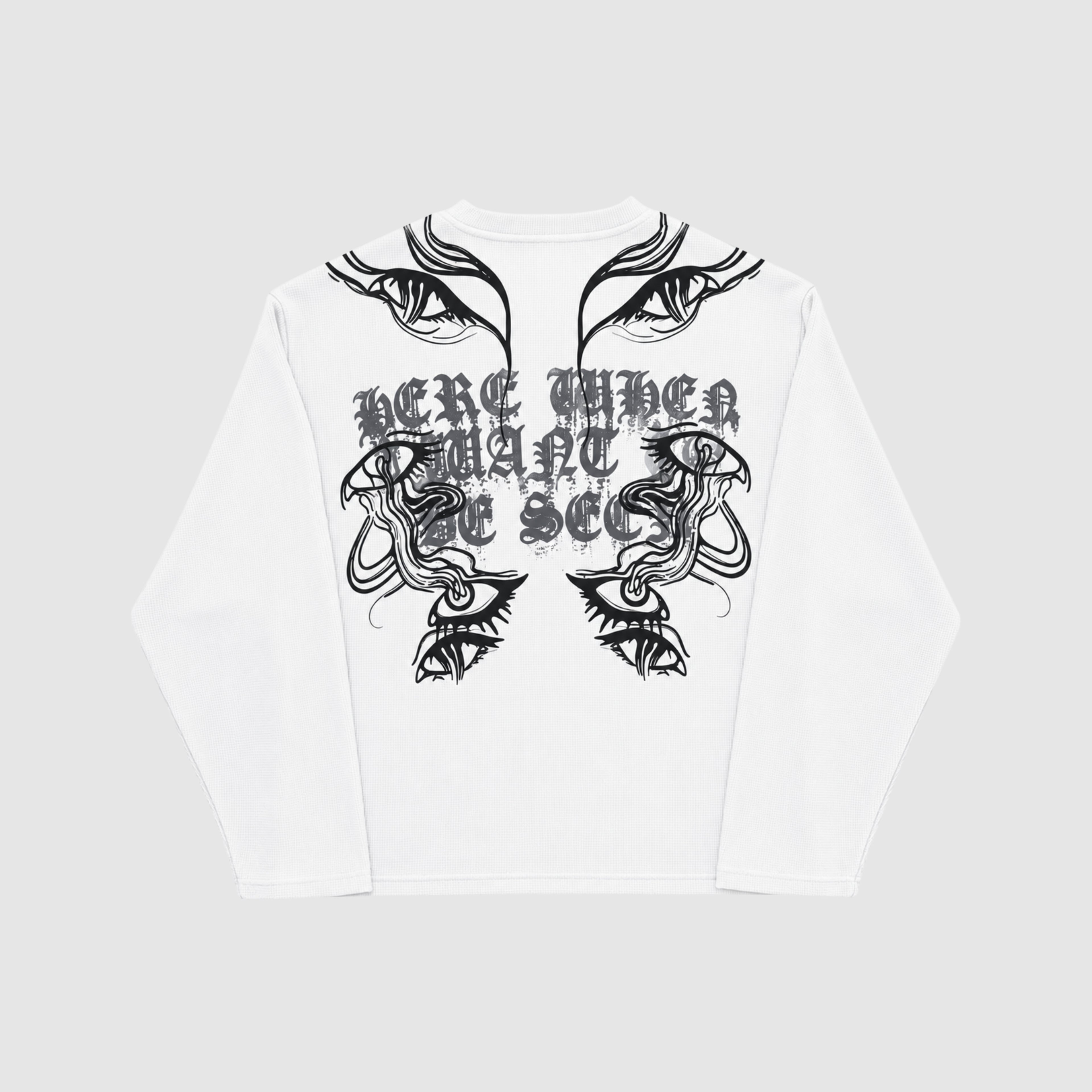 Chosen White Waffle Tshirt