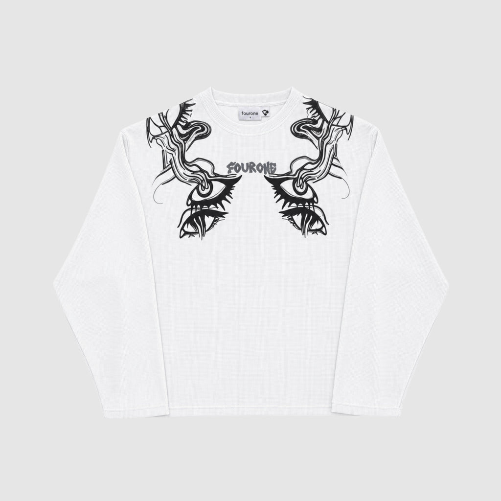 Chosen White Waffle Tshirt