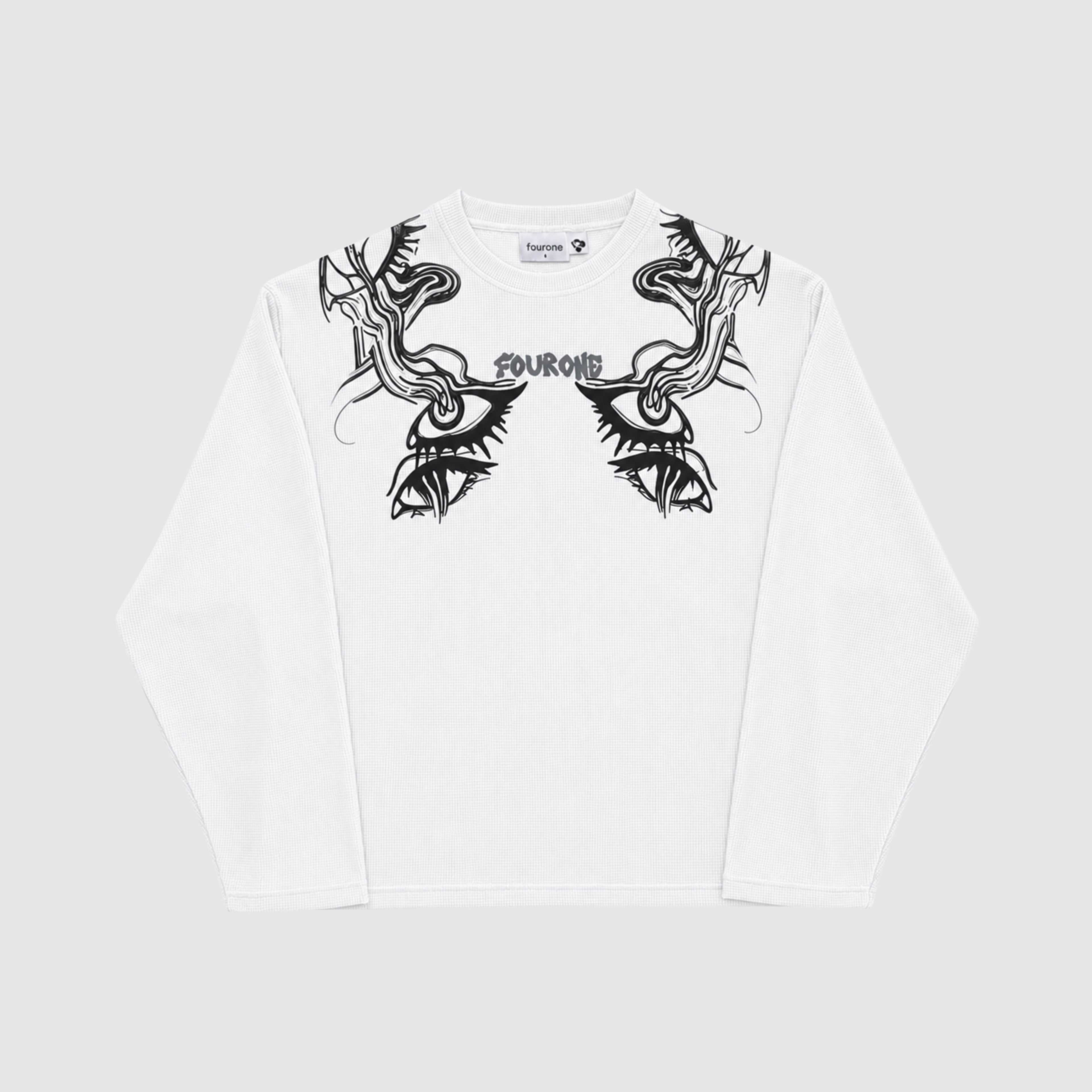Chosen White Waffle Tshirt