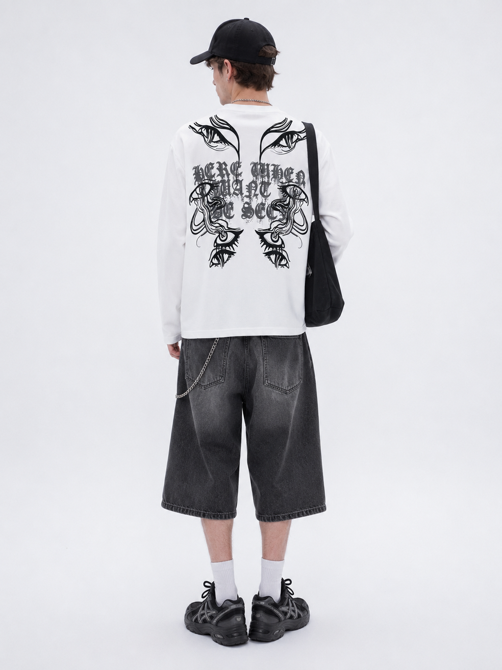 Chosen White Waffle Tshirt