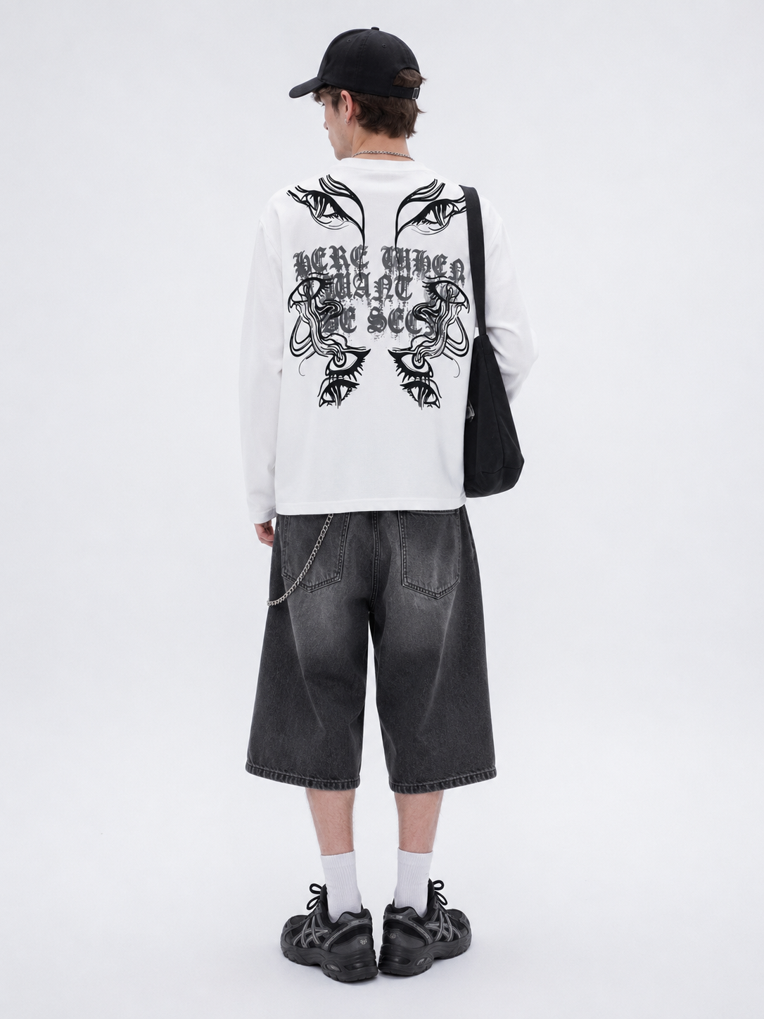 Chosen White Waffle Tshirt