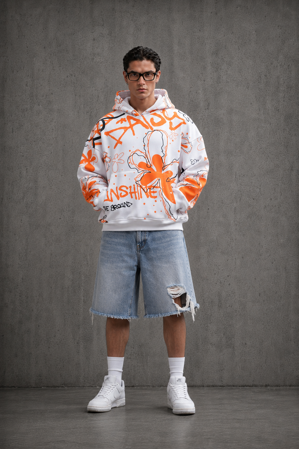 Daisy Oversized Hoodie