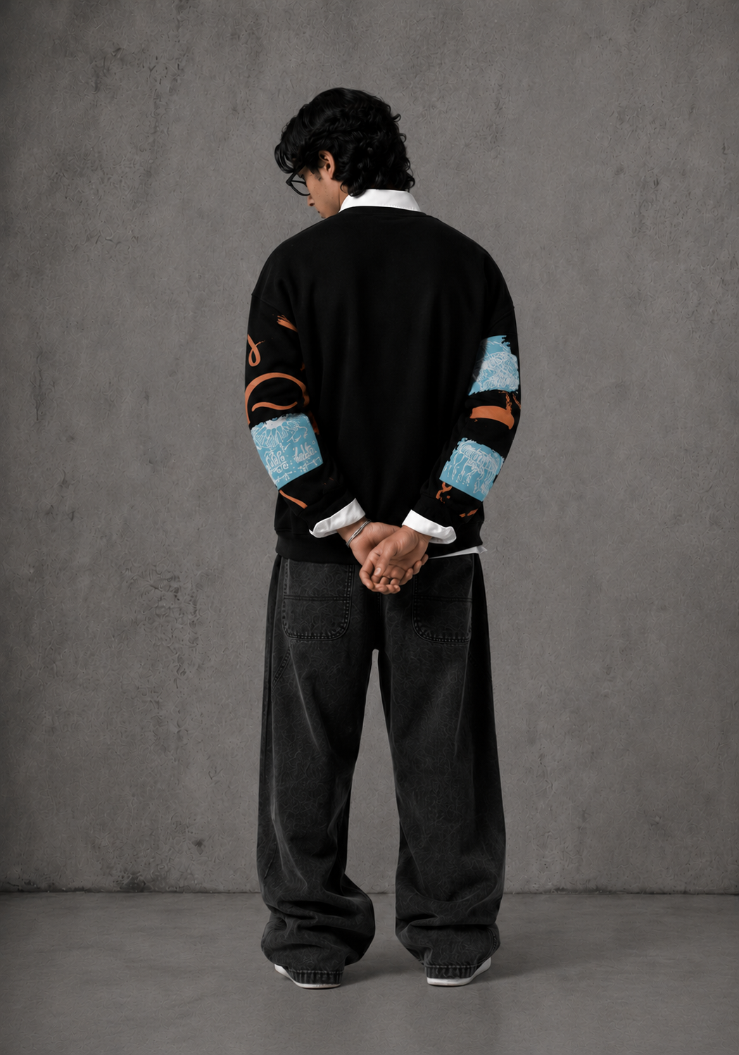 Greek Oversized Sweatshirt