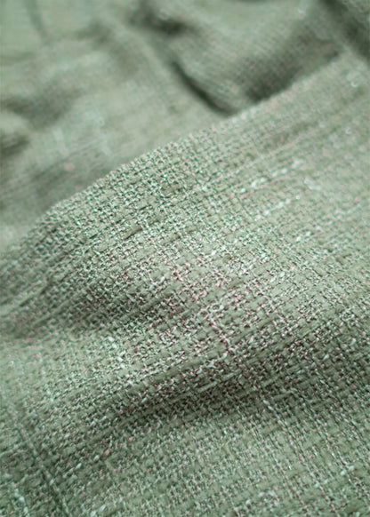 GREEN TWEED PANTS