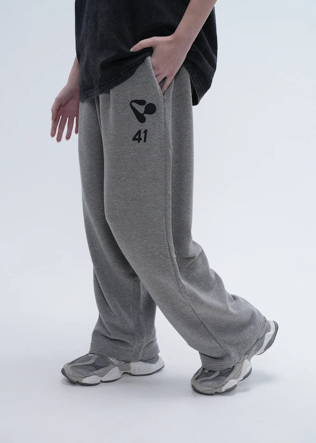 Grey Baggy Pants