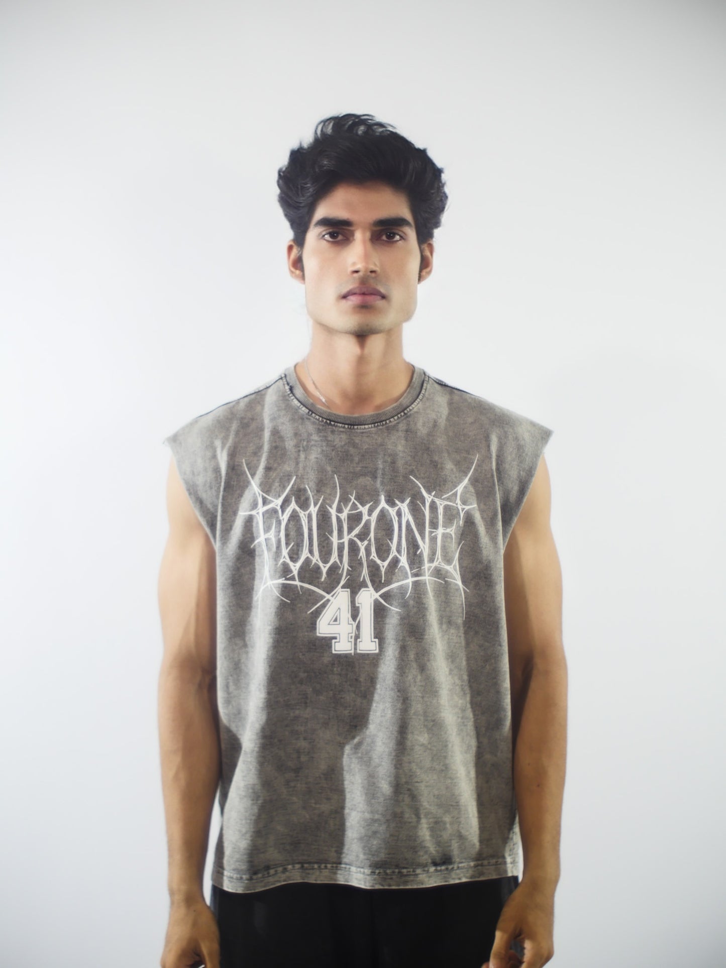 GREY TANK TOP
