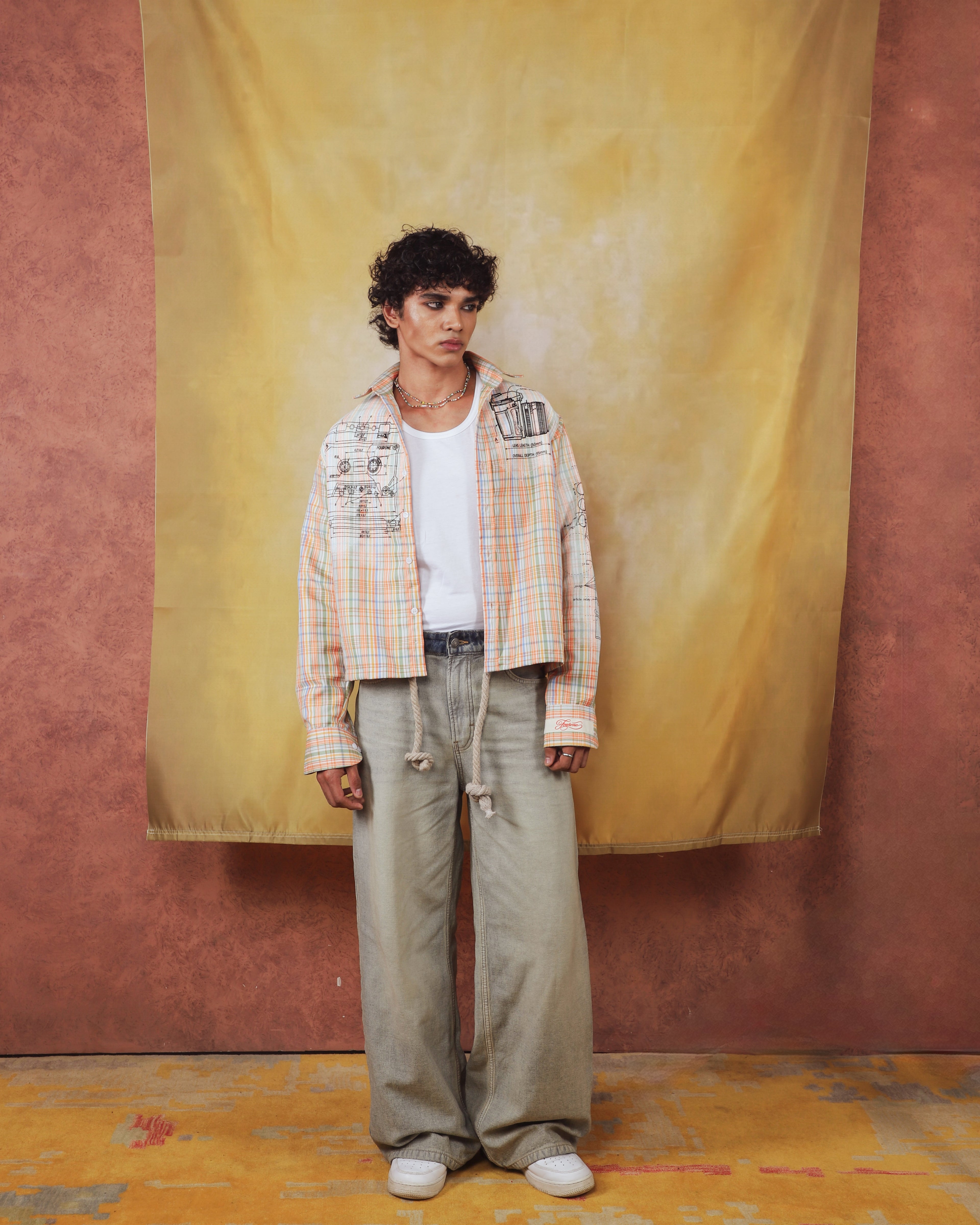 Checkered Blueprint Shirt