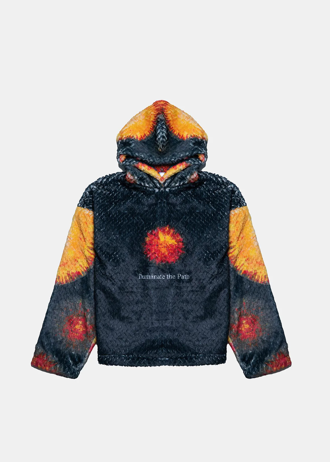ILLUMINATE THE PATH FUR HOODIE