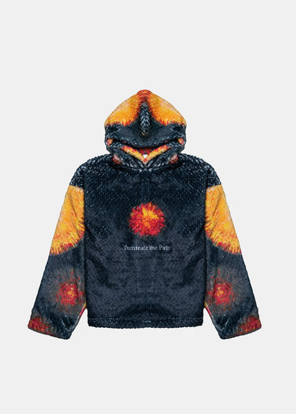 ILLUMINATE THE PATH FUR HOODIE