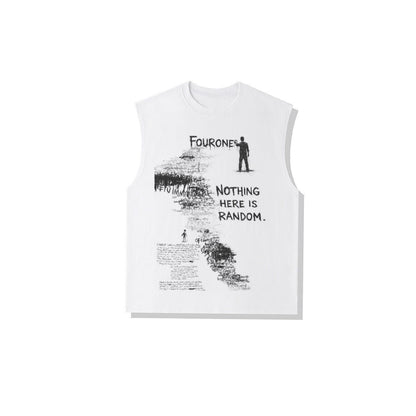 White Intent Tank Top