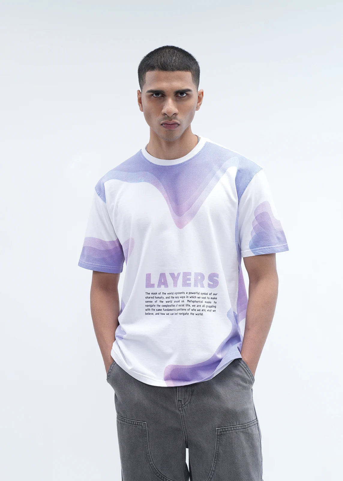 Layers Oversized Graphic T-Shirt