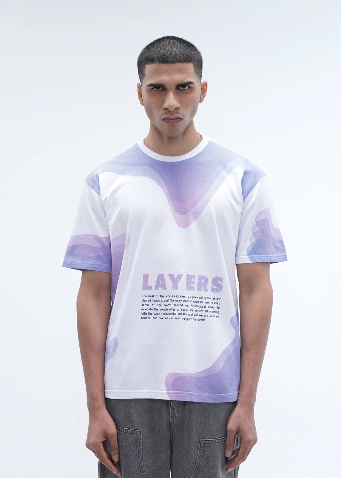 Layers Oversized Graphic T-Shirt