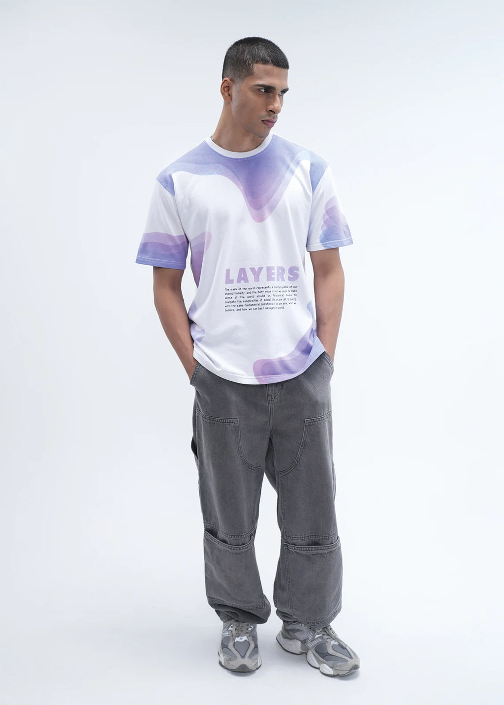 Layers Oversized Graphic T-Shirt