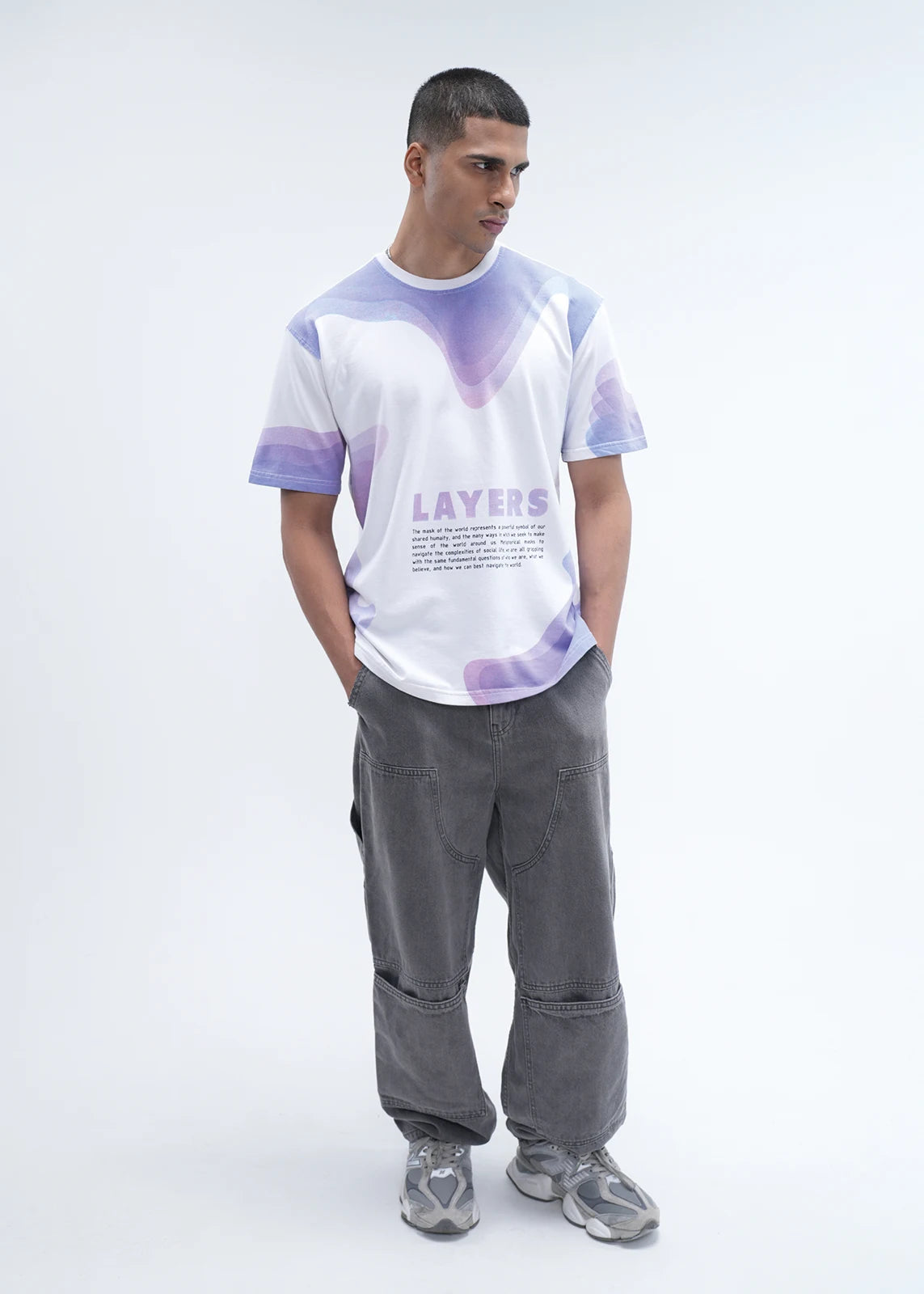 Layers Oversized Graphic T-Shirt