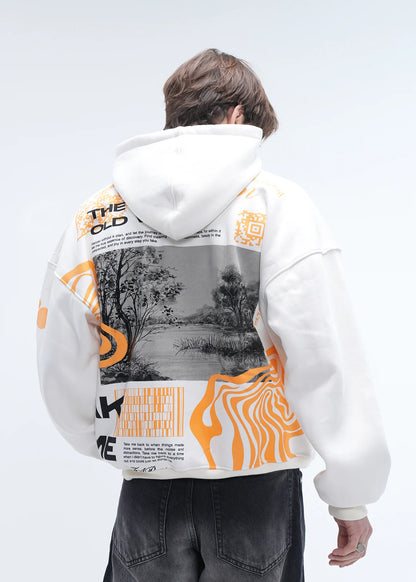 THE OLD WORLD HOODIE [OFF-WHITE]