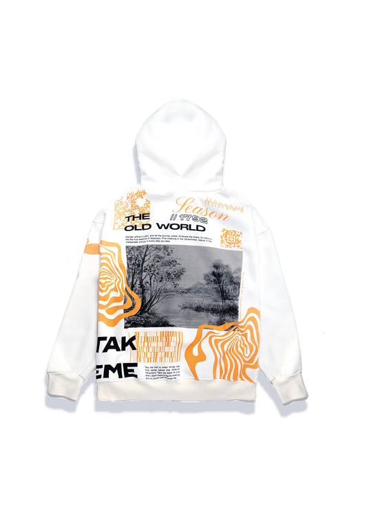THE OLD WORLD HOODIE [OFF-WHITE]