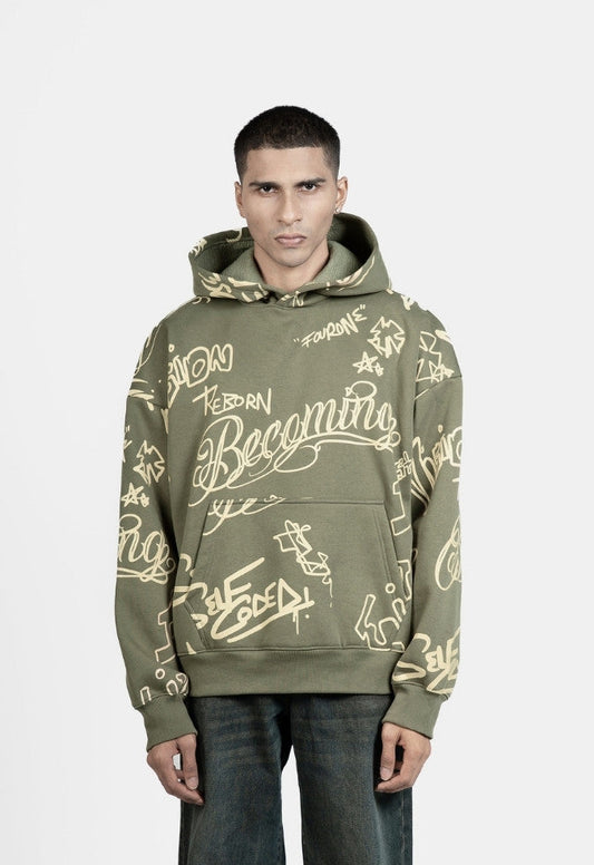 Olive Becoming Hoodie