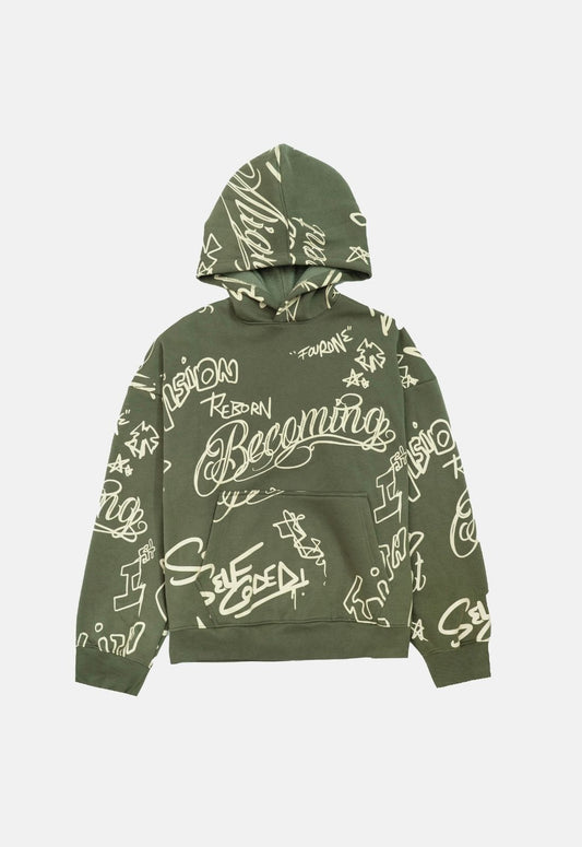 Olive Becoming Hoodie