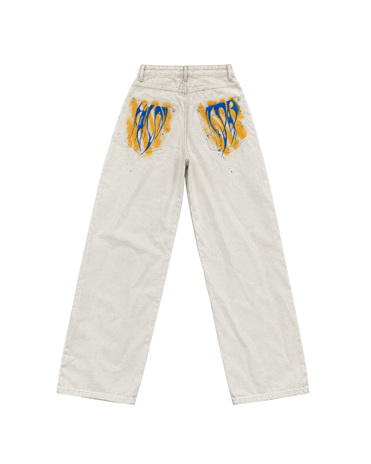 Handpainted Denim Jeans
