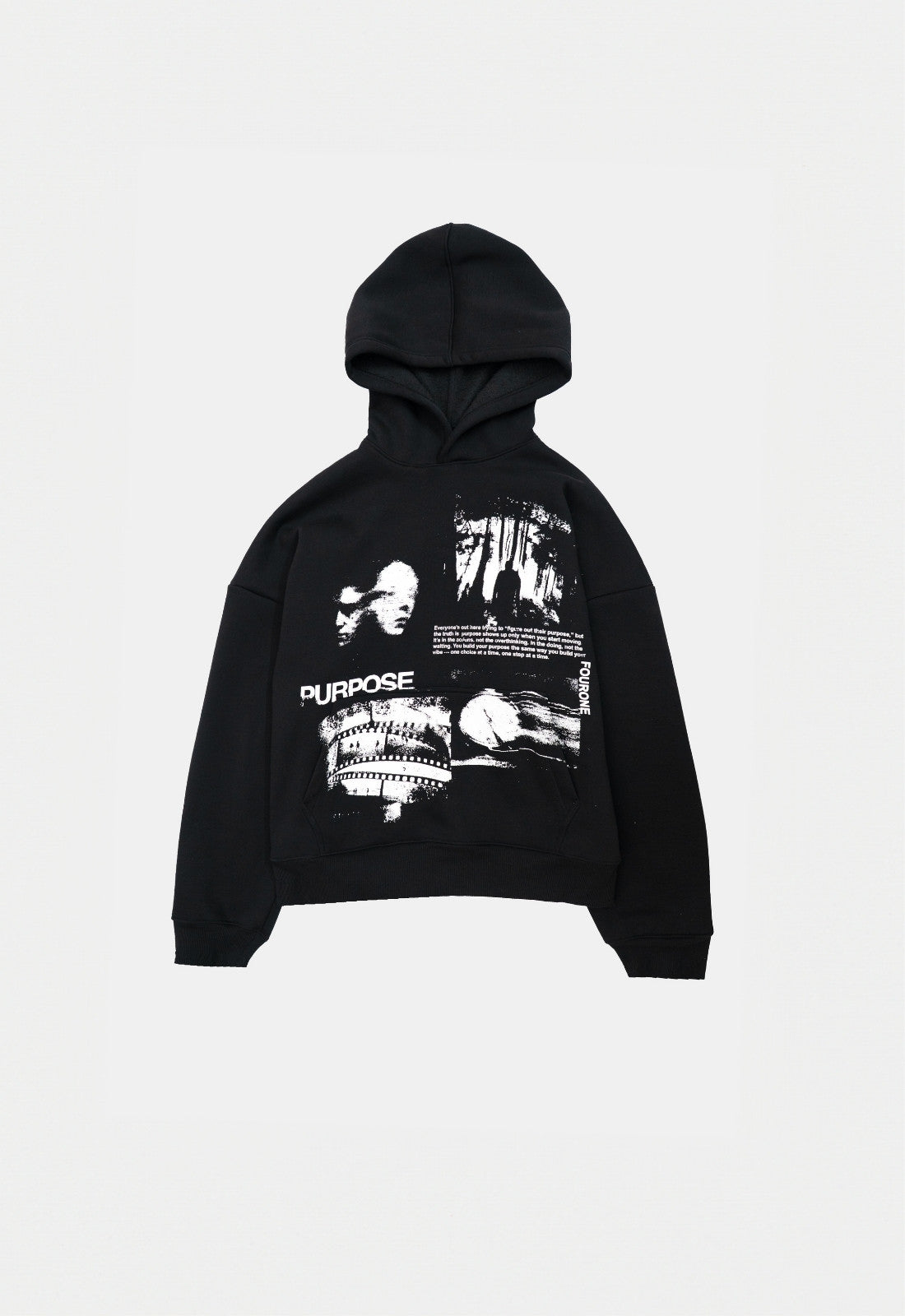 Black Purpose Hoodie