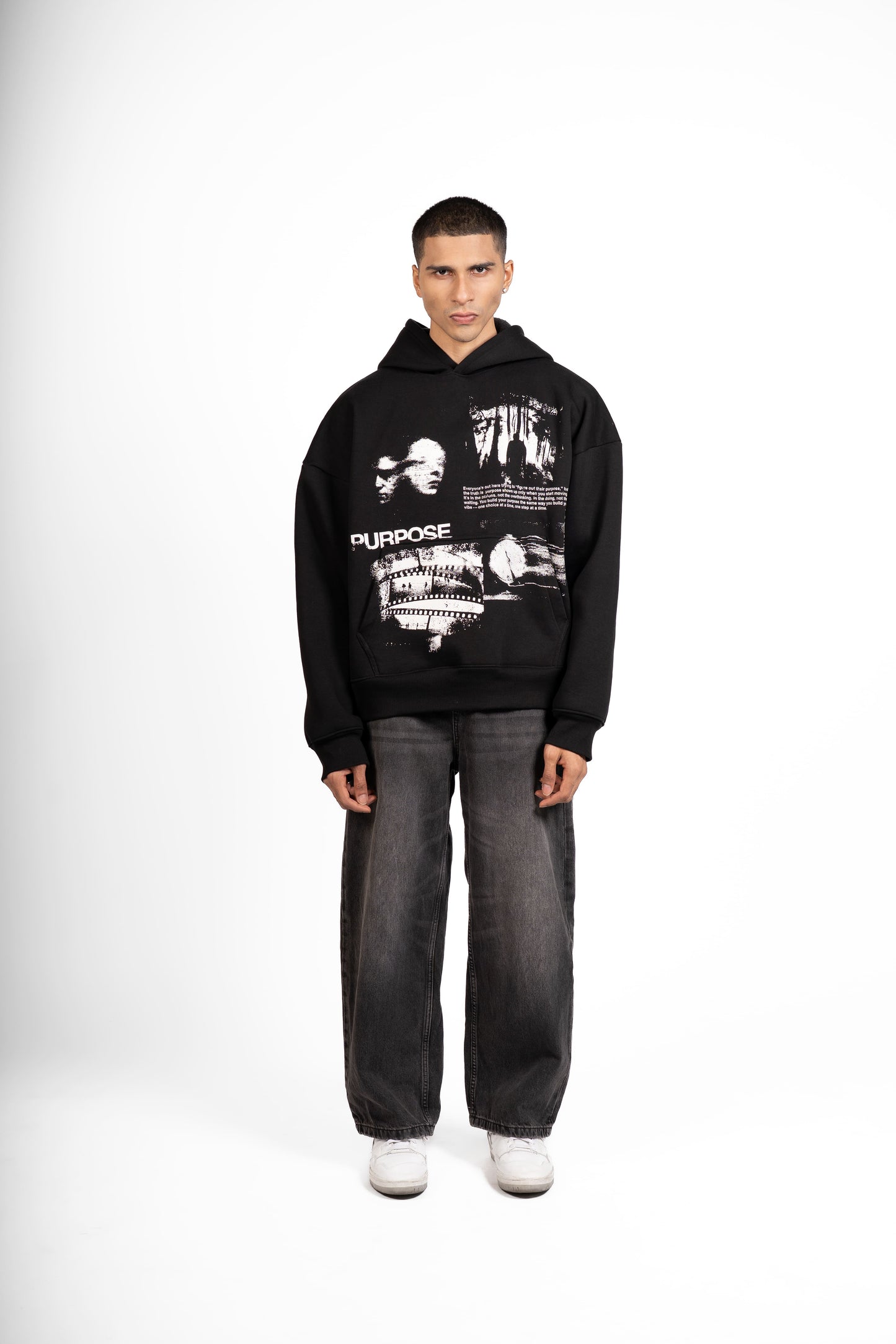 Black Purpose Hoodie