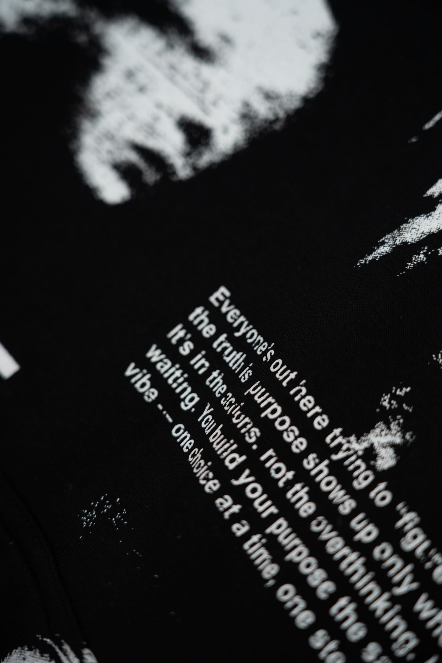 Black Purpose Hoodie