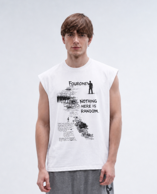 White Intent Tank Top