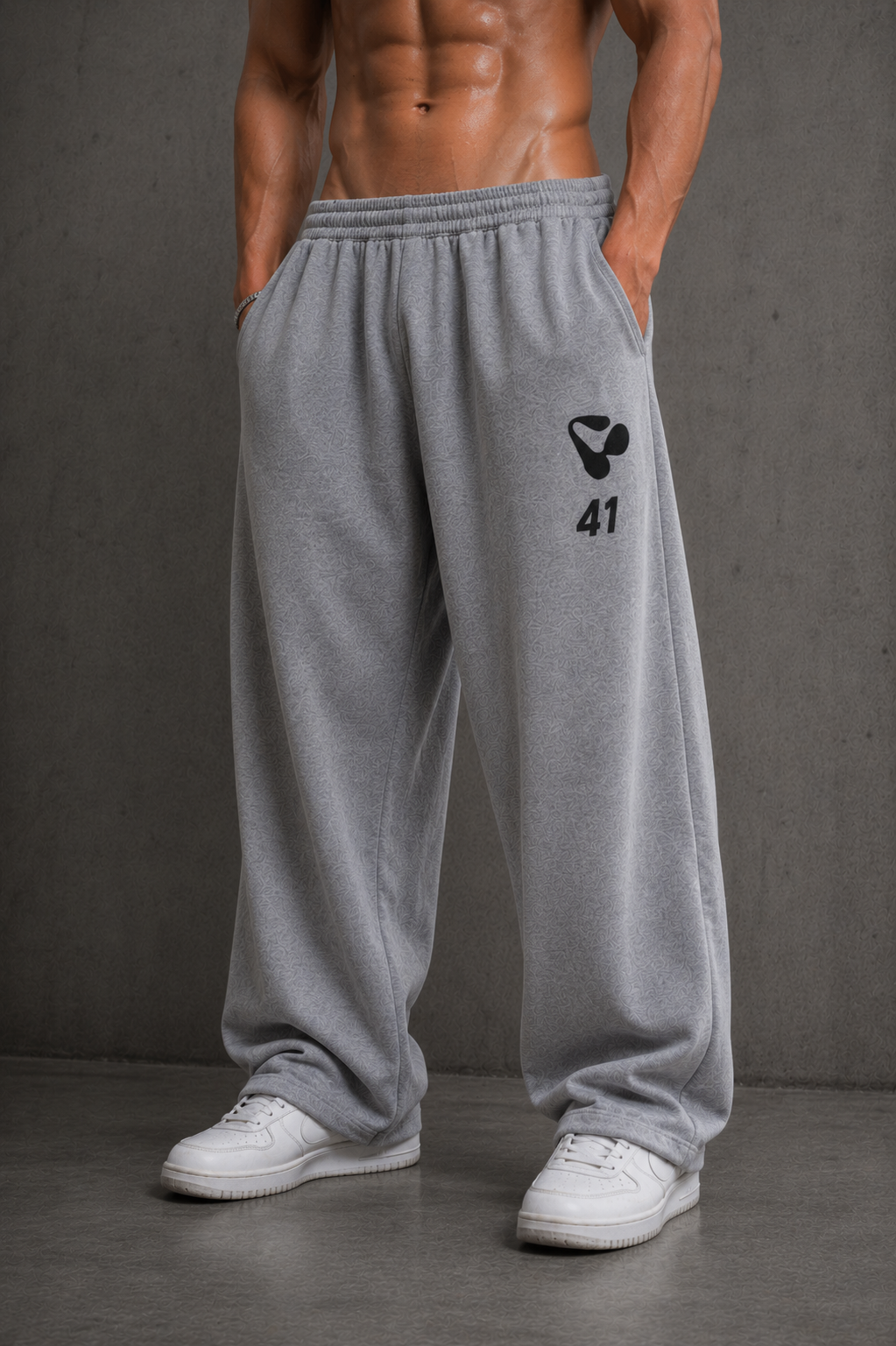 Grey Baggy Pants