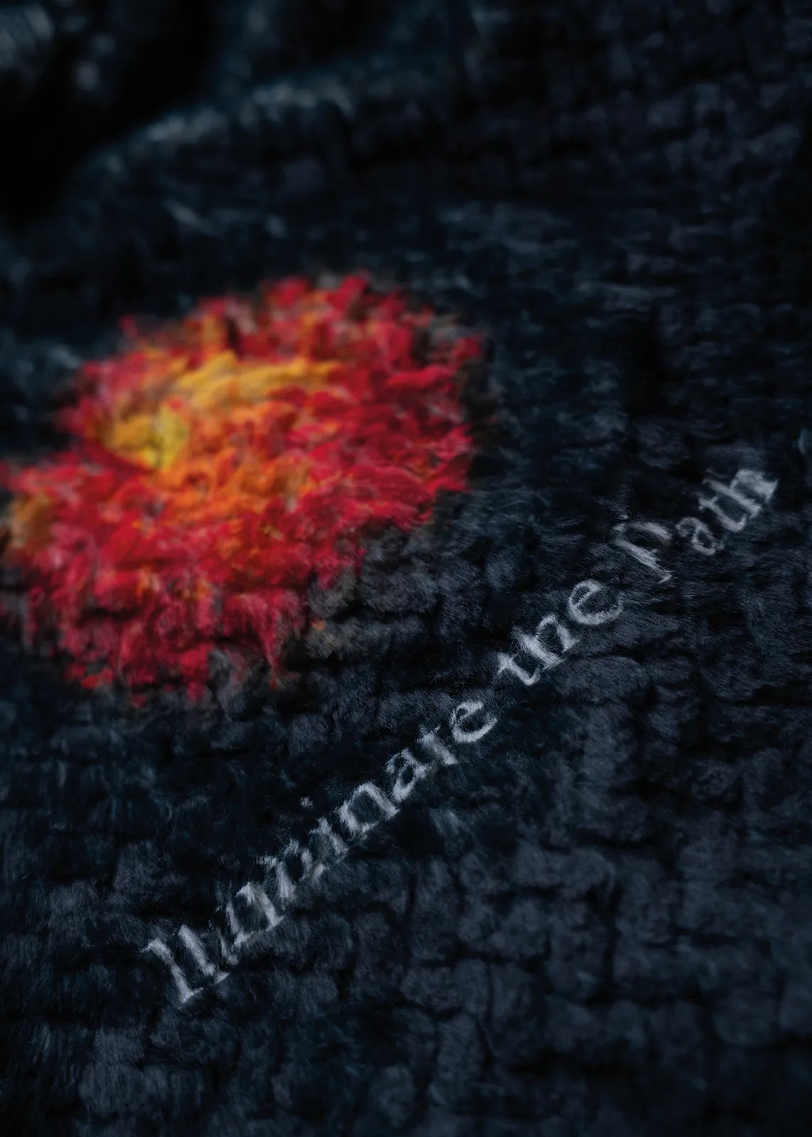 ILLUMINATE THE PATH FUR HOODIE